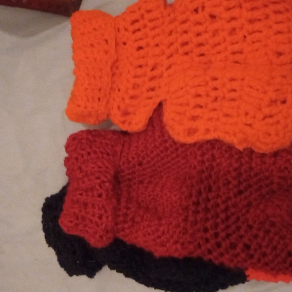 Cat sweaters hand made